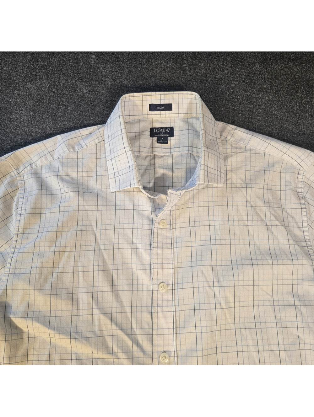 J.Crew Slim Fit Performance Long Sleeve Button-Up Shirt Large